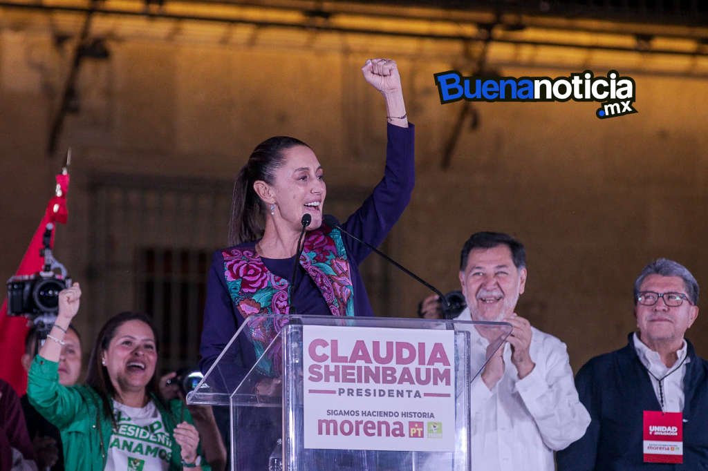 Claudia Sheinbaum buena noticia