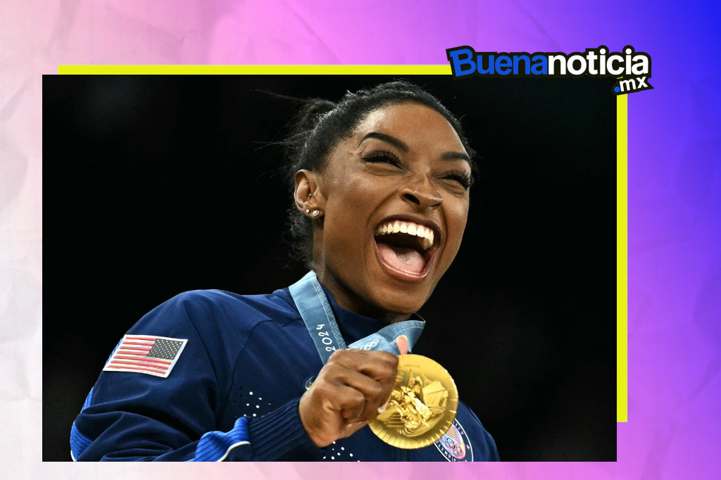 buena noticia mx Simone Biles oro París 2024