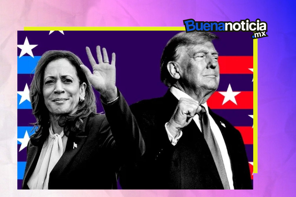 Buena noticia mx elecciones Kamala Harris vs Donald Trump