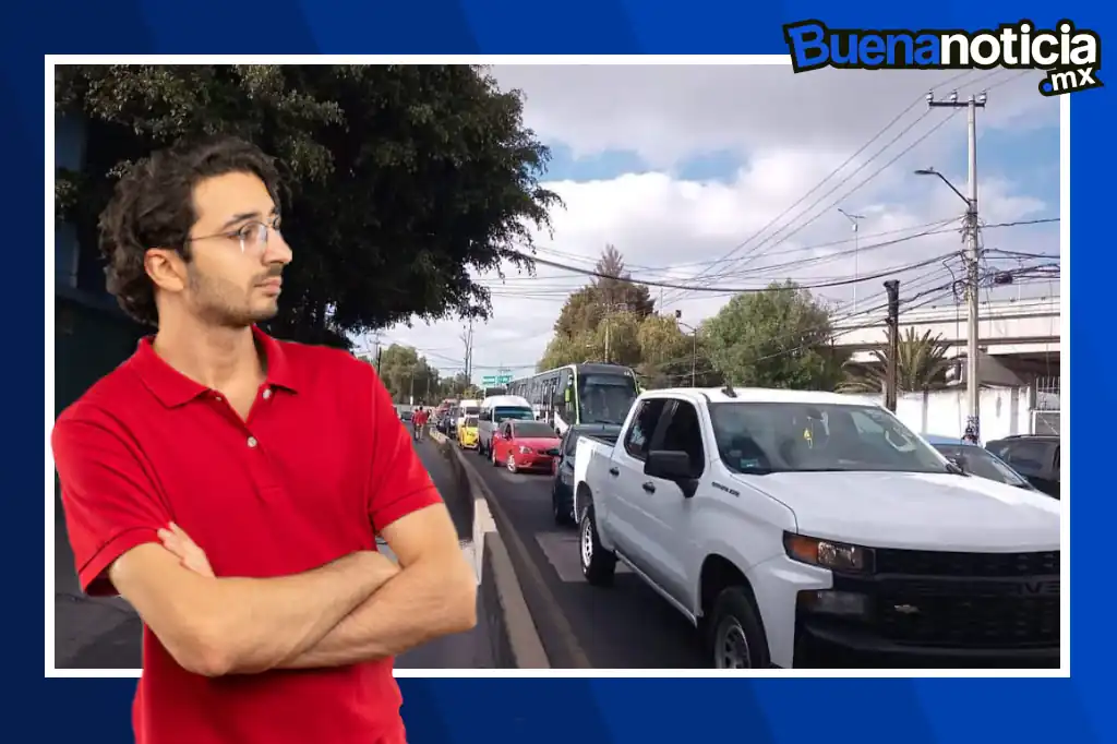 Un grupo de manifestantes realizó un bloqueo sobre la avenida central Carlos Hank González que provocó un caos vial en la zona.