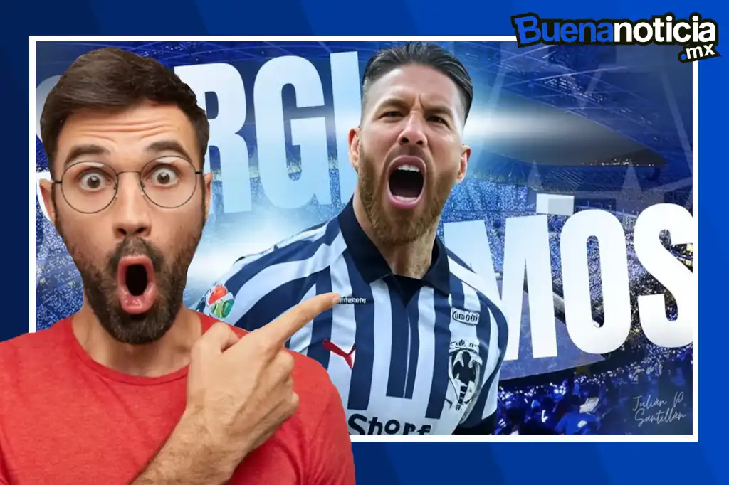 Después de muchos rumores, Rayados de Monterrey hizo oficial el fichaje del defensa español, Sergio Ramos