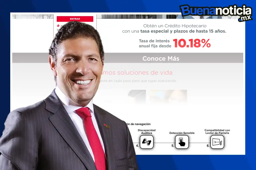 Banorte, financiera liderada por el empresario Carlos Hank González, cuenta con una nueva solución digital de navegación incluyente, diseñada específicamente para facilitar el acceso a su sitio web a personas con distintas discapacidades.