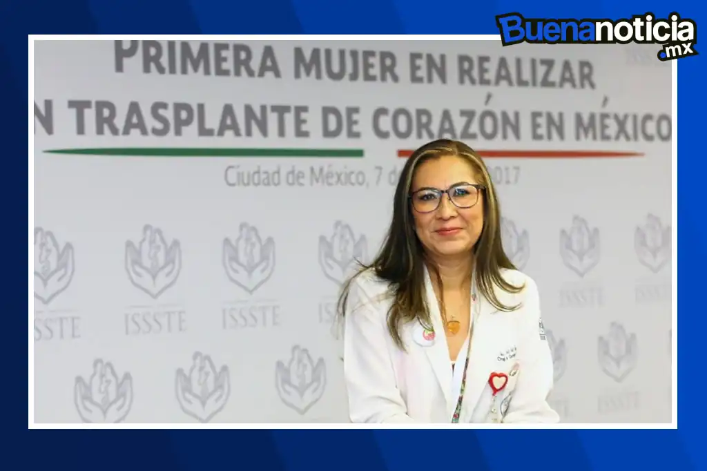 La doctora María del Sol García Ortegón fue reconocida como la primera mujer en México y América Latina en realizar un trasplante de corazón.