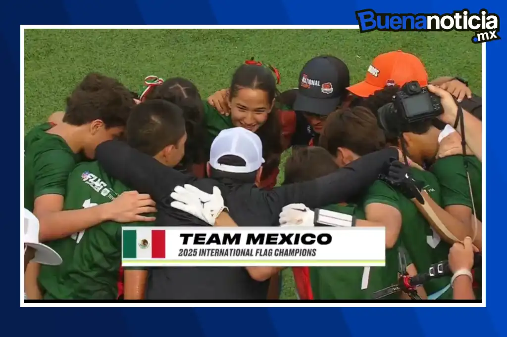 Con un triunfo vibrante y cargado de emoción, México se proclamó campeón del NFL Flag Championship 2025 al vencer 19-12 a Australia en la final celebrada en Canton, Ohio, sede del Salón de la Fama del Futbol Americano Profesional.