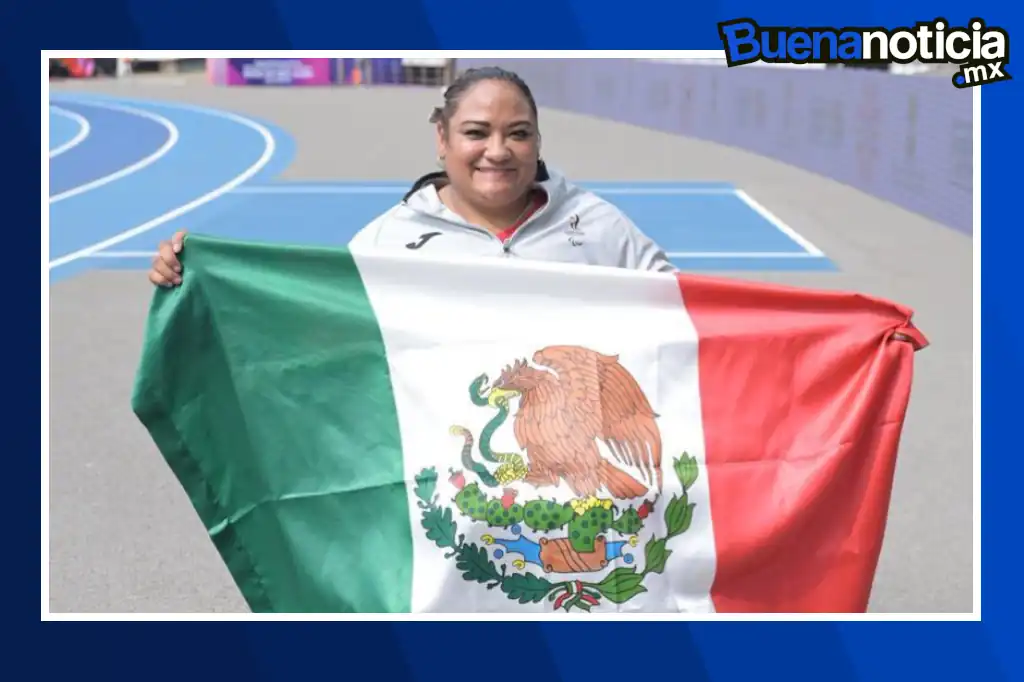 Con un lanzamiento de 7.97 metros, la mexicana Gloria Zarza volvió a brillar en el Campeonato Mundial de Para Atletismo al conquistar la medalla de oro en la categoría F54 de impulso de bala.