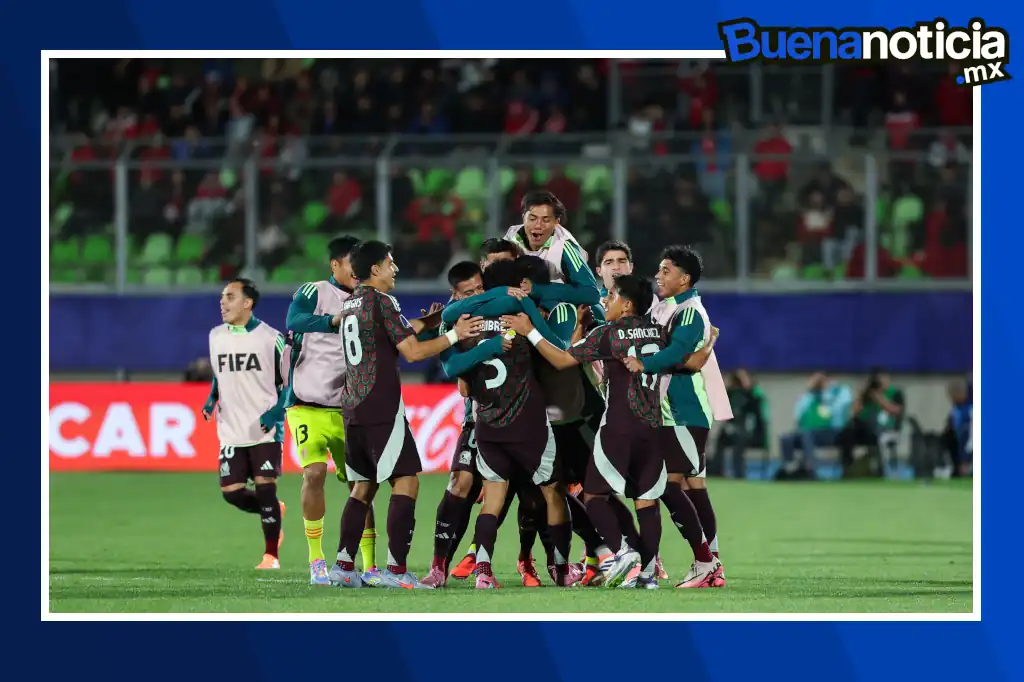La Selección Mexicana Sub-20 selló su regreso a los Cuartos de Final de una Copa del Mundo después de ocho años, al golear 4-1 al anfitrión Chile en el estadio de Valparaíso.