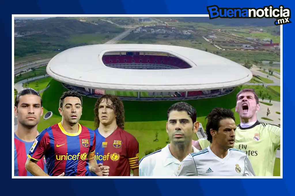 El próximo 3 de marzo de 2026, el Estadio Akron albergará la Copa de Leyendas, un partido único que reunirá a figuras históricas del Real Madrid y el Barcelona.