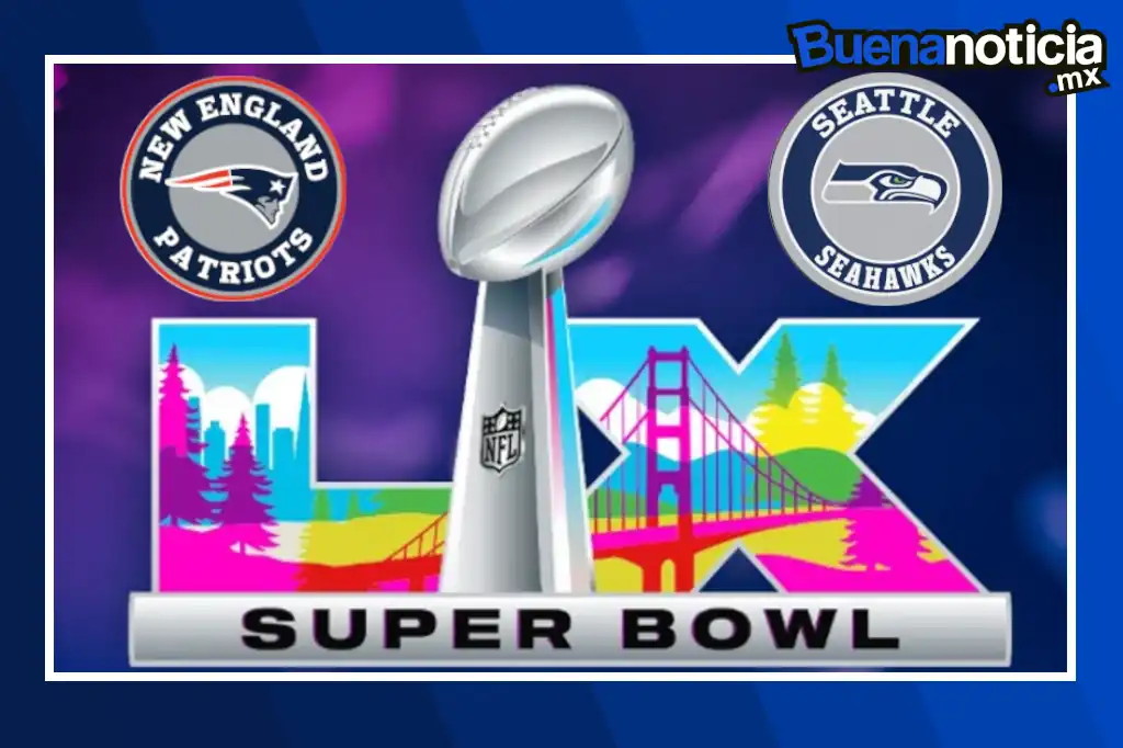 Después de unos playoffs llenos de emoción y sorpresas, el Super Bowl LX ya tiene protagonistas: los Seattle Seahawks y los New England Patriots.