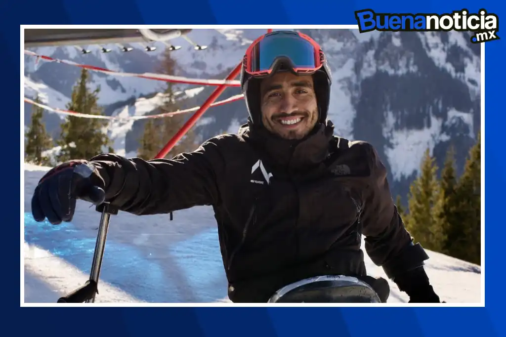 Buena noticia: El paratleta mexicano Arly Velásquez hace historia y bate su récord en Milano Cortina 2026