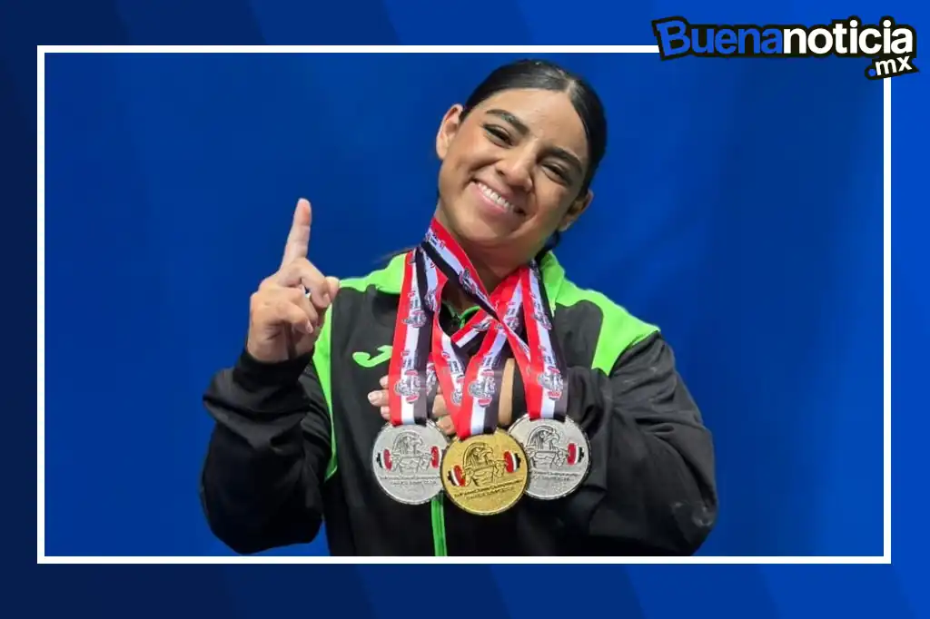 Buena noticia: Joseline López se corona campeona mundial en halterofilia en Egipto