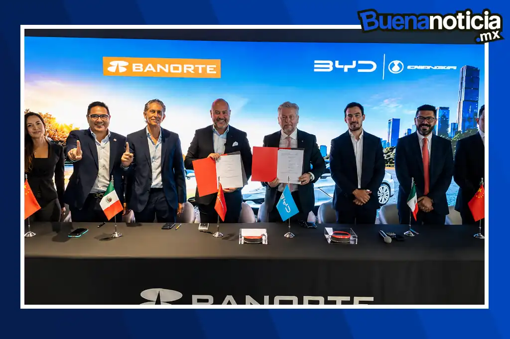 Buena noticia: Banorte y BYD fortalecen alianza para impulsar el financiamiento de autos eléctricos e híbridos