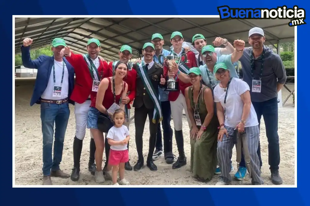 Buena noticia: Carlos Hank Guerreiro y su equipo conquistan la Copa de Naciones CSIO5 en Italia