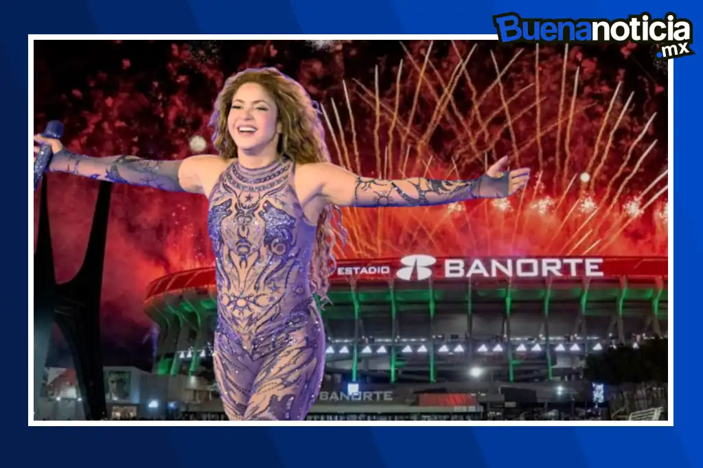 Buena noticia: Shakira ensaya en el Estadio Banorte rumbo a la inauguración del Mundial 2026