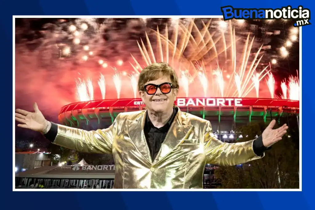Buena noticia: Elton John se presentará en el Estadio Banorte en una despedida que promete hacer historia