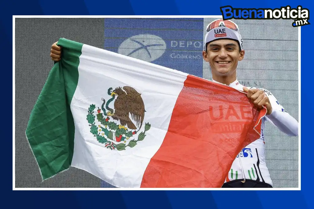 Buena noticia: Isaac del Toro hace historia al subir al podio del Tour de Francia