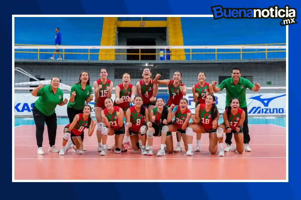 Buena noticia: México clasifica al Mundial Sub-19 de voleibol tras vencer a República Dominicana