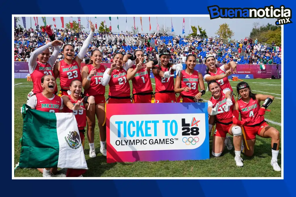 Buena noticia: La Selección Mexicana femenil de flag football asegura boleto a Los Ángeles 2028