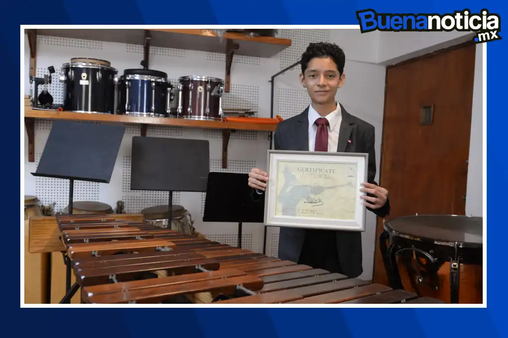 Buena noticia: Daniel Luna Flores, estudiante de la Universidad Veracruzana, gana destacado premio en la Universal Marimba Competition