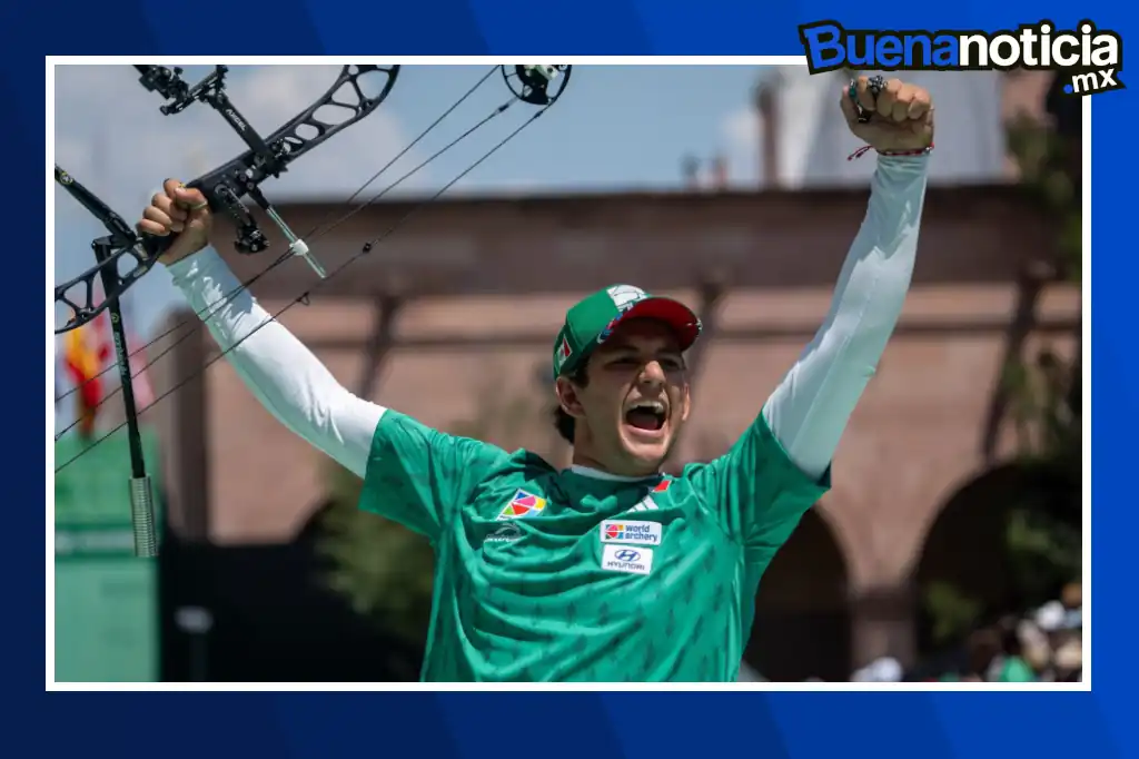 Buena noticia: Rodrigo González conquista el bronce para México en la Copa Mundial de Tiro con Arco