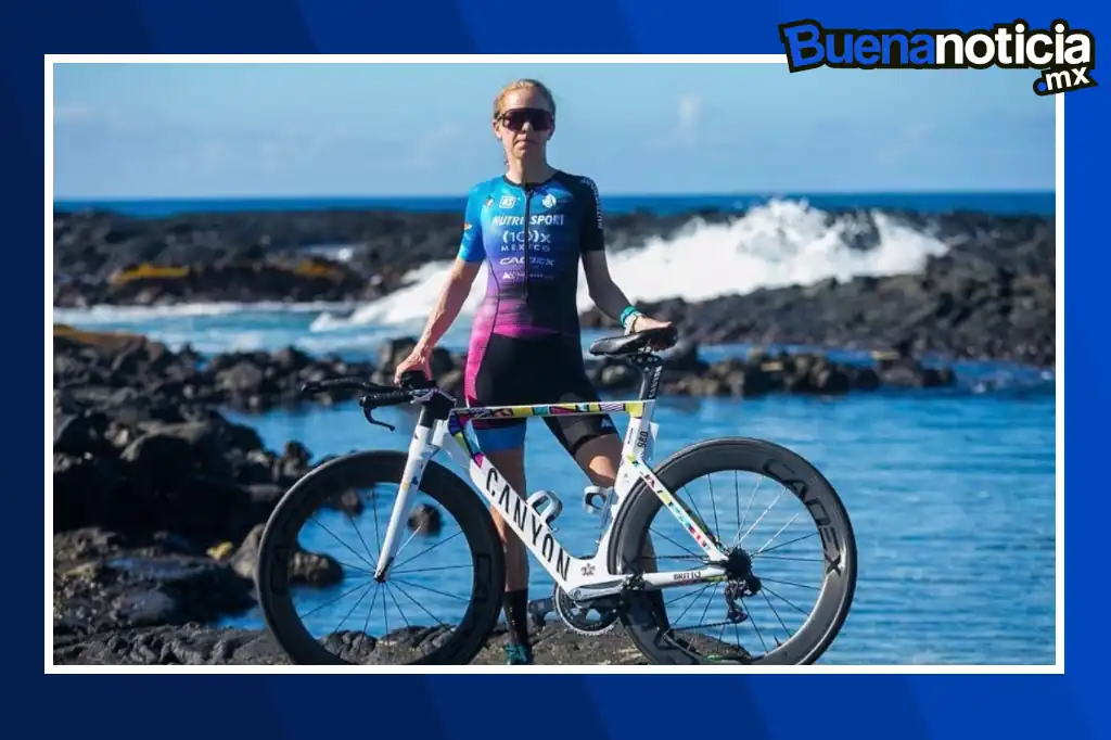 Buena noticia: La mexicana Alina Hanschke conquista nuevamente el Mundial Ironman en Hawái