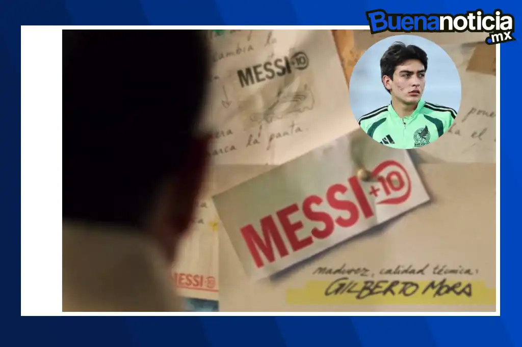 Buena noticia: Gilberto Mora aparece junto a Messi en campaña que destaca a las nuevas joyas del futbol