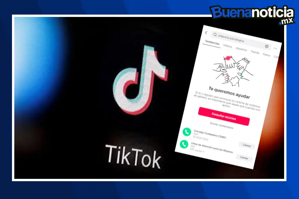 Buena noticia: TikTok incorpora la Línea de las Mujeres en México, buscan ayudar en situaciones de violencia